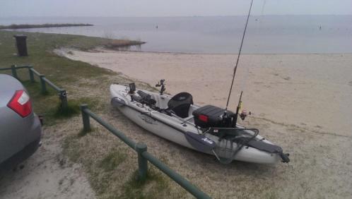 Hobie outback trap kayak