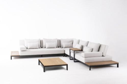 Hoek Loungeset - Maui - Datho Outdoor - Smoke Grey