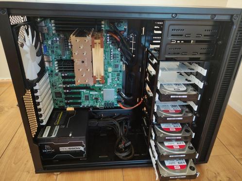 Home-server Xeon 1020 core, 128GB, 12TB WD RED