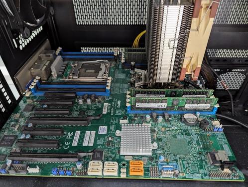 Homelab server X10DRH-iLN4  E5-2640v4  128GB DDR4  Case