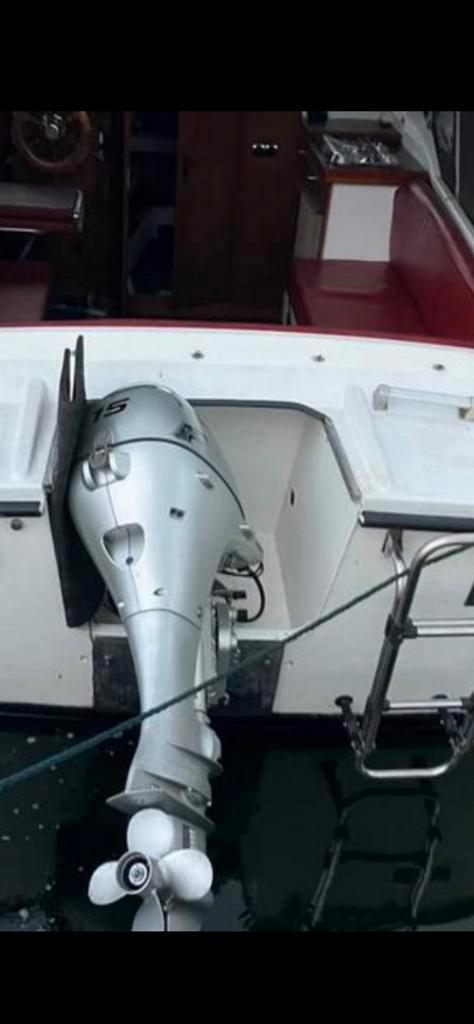 Honda 15PK viertakt langstaart met afstandsbediening