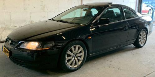 Honda Accord 3.0-24v V6 VTEC Coupe 2000 Zwart, Leder, Cruise