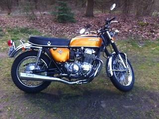 Honda CB 750 K2 Candy Gold bouwjaar 1972