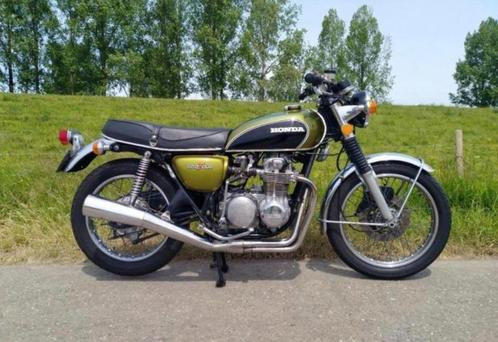 Honda CB500 Four 1974 origineel NL blauwe plaat