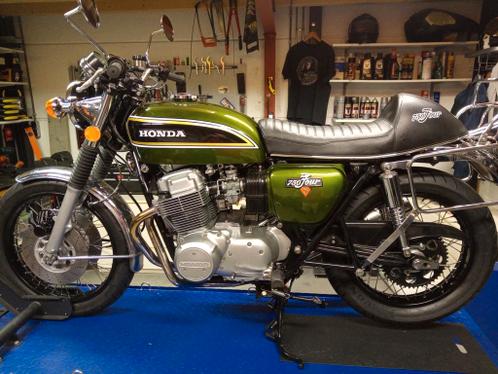 Honda CB750 K6 Gerestaureerd amp CB750 K7 Four Cafracer