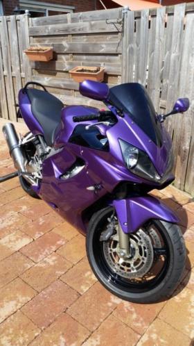 Honda cbr600f4i 2007 candy purple metallic