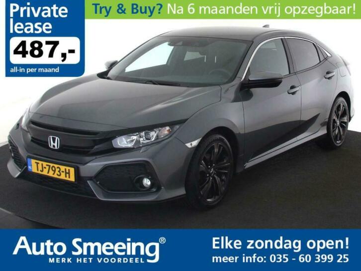 Honda Civic  1.0 i-VTEC 125 pk  Navigatie  LMV
