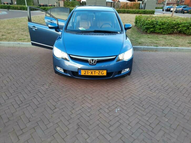 Honda Civic 1.3 Vtec Hybrid 4DR C-tr. 2007 Blauw