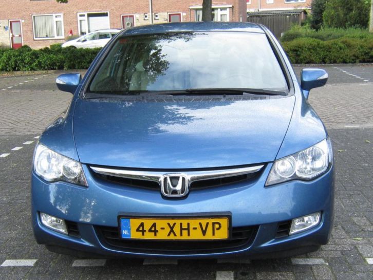 Honda Civic 1.3 Vtec Hybrid 4DR C-TR. 2007 Blauw Metallic