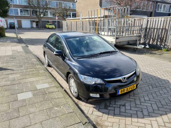 Honda Civic 1.3 Vtec Hybrid 4DR C-tr. 2007 Zwart