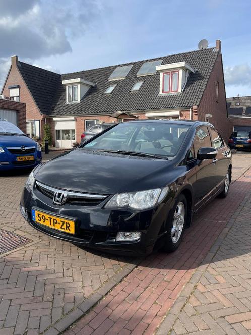 Honda Civic 1.3 Vtec Hybrid 4DR C-tr. 2007 Zwart