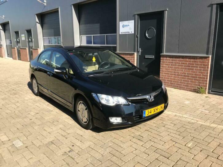 Honda Civic 1.3 Vtec Hybrid 4DR C-tr. 2007 Zwart