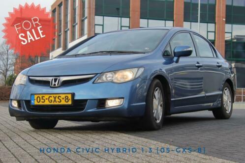 Honda Civic 1.3 Vtec Hybrid 4DR C-tr. 2008 Blauw