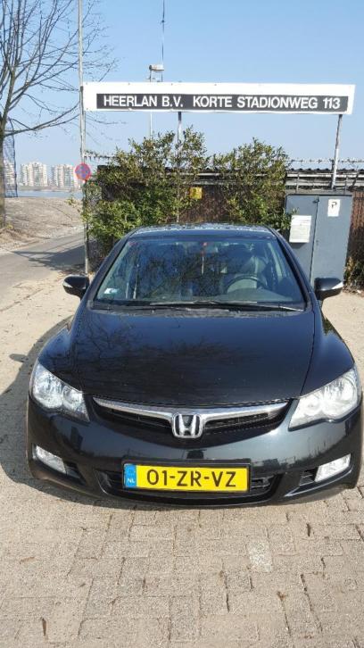 Honda Civic 1.3 Vtec Hybrid 4DR C-tr. 2008 Zwart