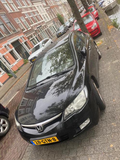 Honda Civic 1.3 Vtec Hybrid 4DR C-tr. 2008 Zwart