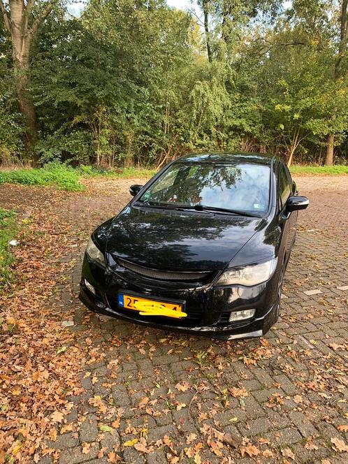 Honda Civic 1.3 Vtec Hybrid 4DR C-tr. 2008 Zwart