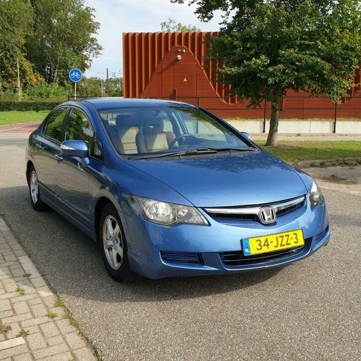 Honda Civic 1.3 Vtec Hybrid 4DR C-tr. 2009 Blauw