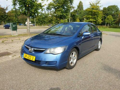 Honda Civic 1.3 Vtec Hybrid 4DR C-tr. 2009 Blauw