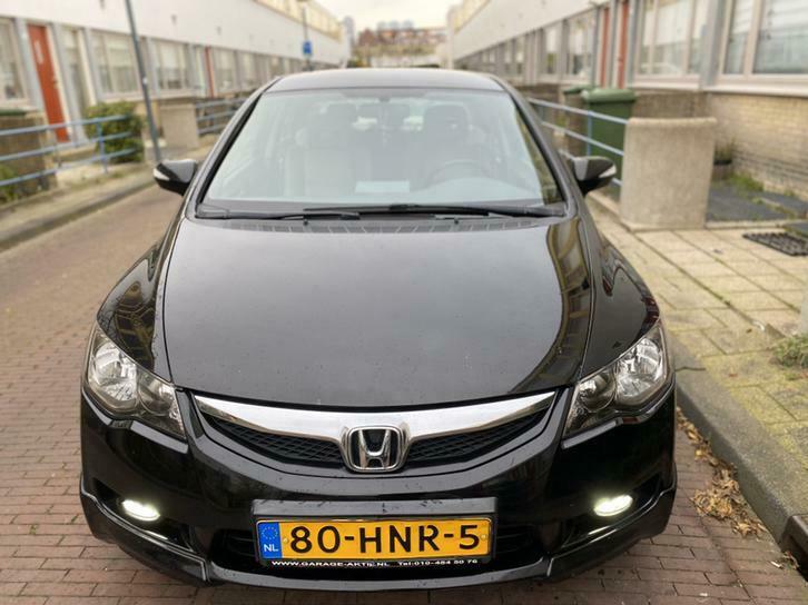 Honda Civic 1.3 Vtec Hybrid 4DR C-tr. 2009 Zwart