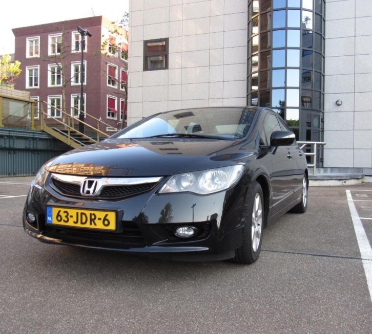 Honda Civic 1.3 Vtec Hybrid 4DR C-tr. 2009 Zwart