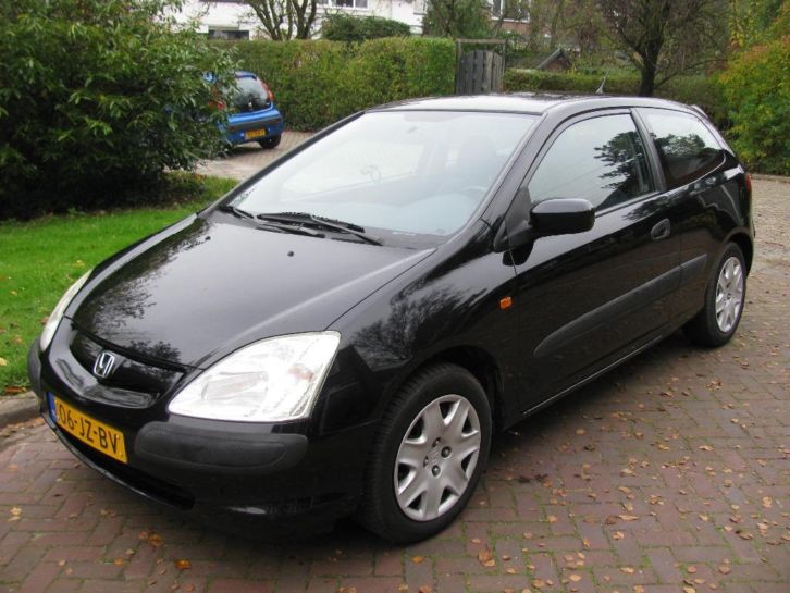 Honda Civic 1.4 I AUT 2002 Zwart