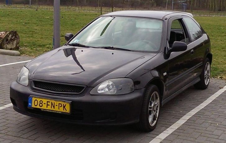 Honda Civic 1.4 I City 2000 Zwart - koop nu kant en klaar 