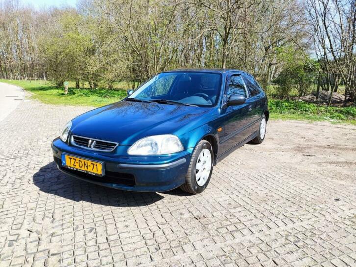 Honda Civic 1.4 I S 1998 Groen LPG-G3