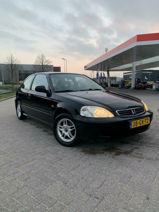 Honda Civic 1.4 I S 2001 Zwart