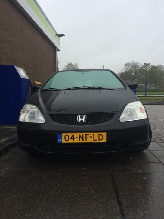 Honda Civic 1.4 I S 3DR 2003 Zwart