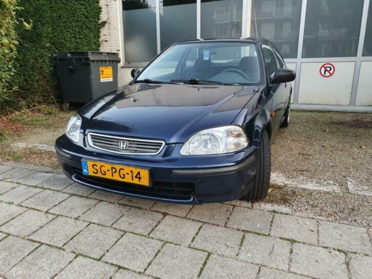 Honda Civic 1.4 I S 90 pk 1997 Blauw