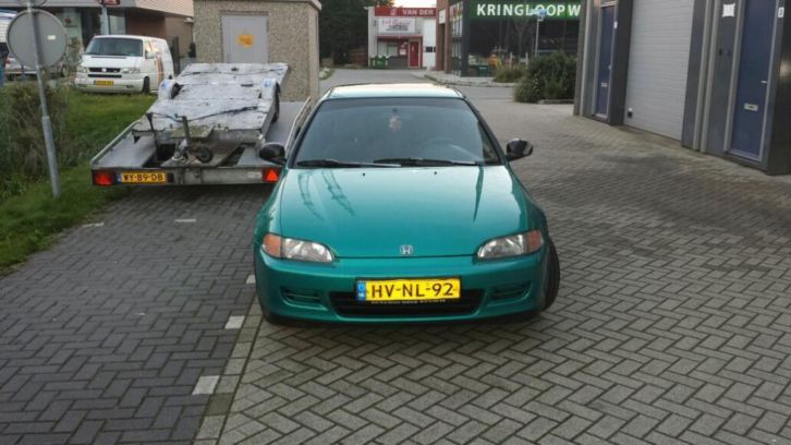 Honda Civic 1.5 I Coupe DX E2 1994 Groen
