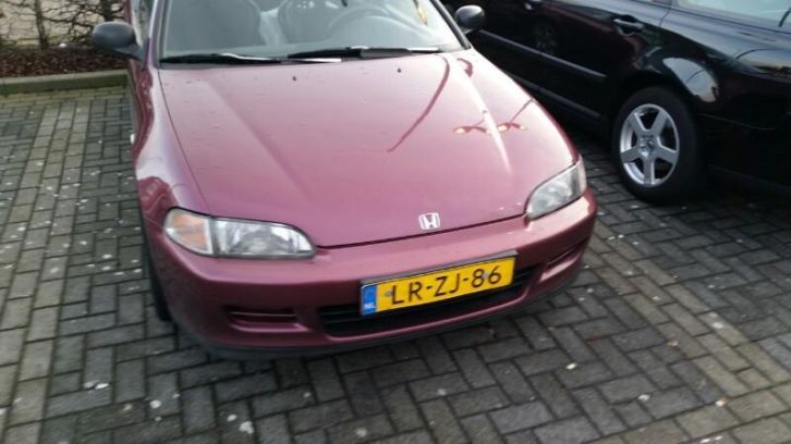 Honda Civic 1.5 I Coupe LS E2 1995 Rood