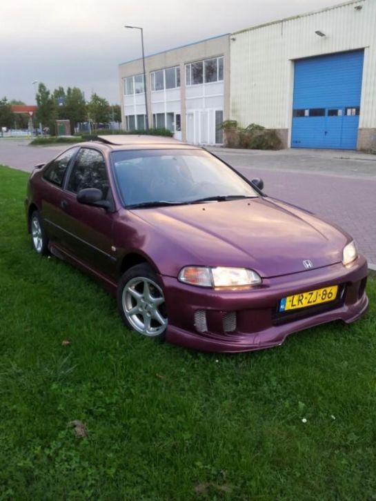 Honda Civic 1.5 I Coupe LSi E2 1995 Rood