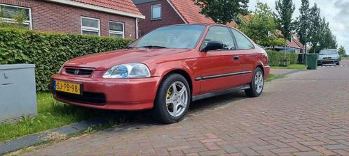 Honda Civic 1.6 I Coupe LS SRS 1997 Rood