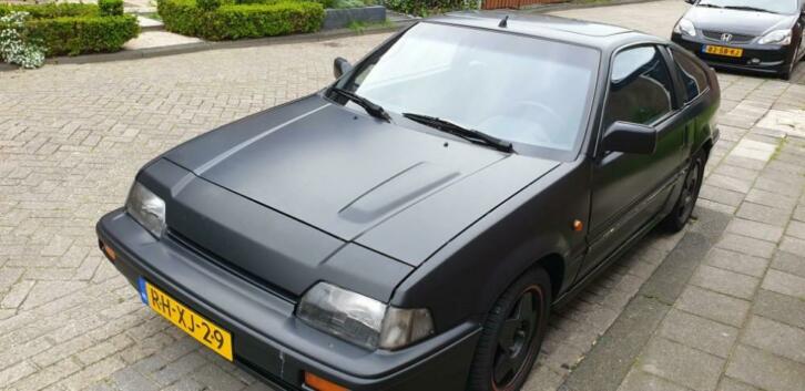 Honda Civic 1.6 I CRX Coupe 16V Dohc B6 1987 Geel