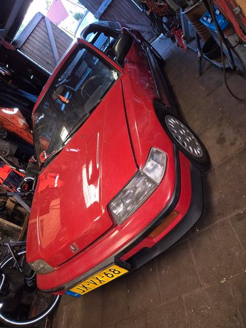 Honda Civic 1.6 I CRX Coupe 16V Dohc K6 1989 Rood