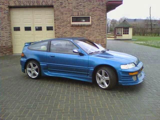 Honda Civic 1.6 I CRX Coupe Vtec U9 1991 Blauw