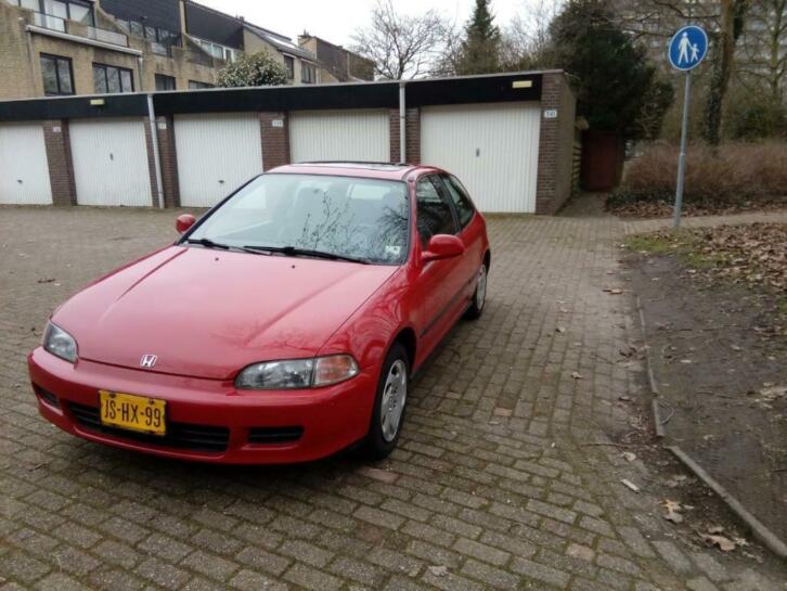 Honda Civic 1.6 I ES E2 1993 Rood