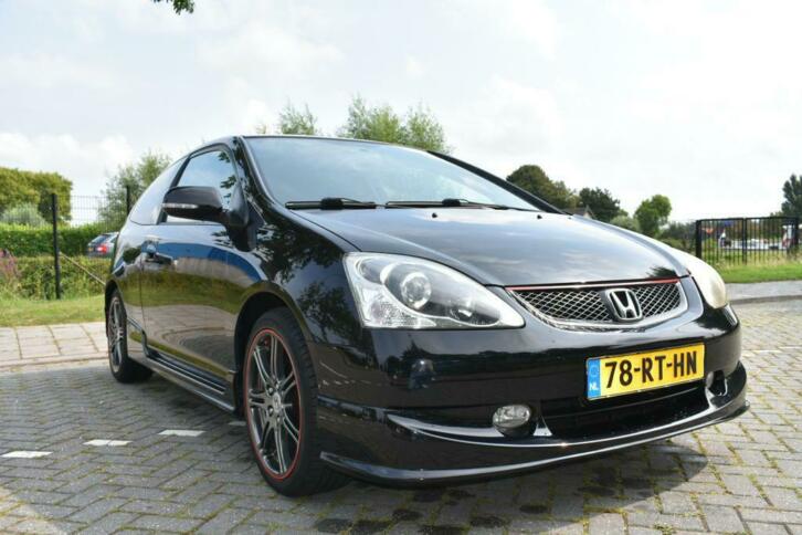 Honda Civic 1.6 I Sport 2005 Zwart