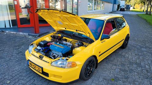 Honda Civic 1.6 V-tec 1994 spoon geel nieuw staat b16A jdm