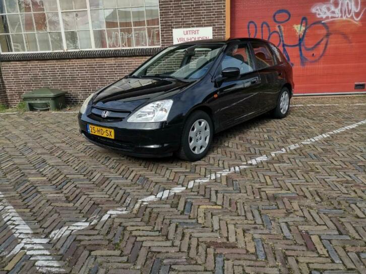 Honda Civic 1.6I LS V-tec Automaat, 5DR, nieuwe apk, Airco