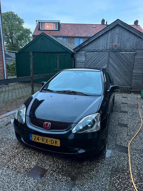 Honda Civic 1.7 Ctdi Zwart type r interieur, verlaagd