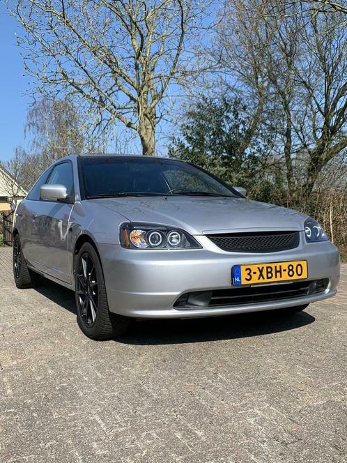 Honda Civic 1.7i Coupe V-tec ES AUT 2002 Grijs