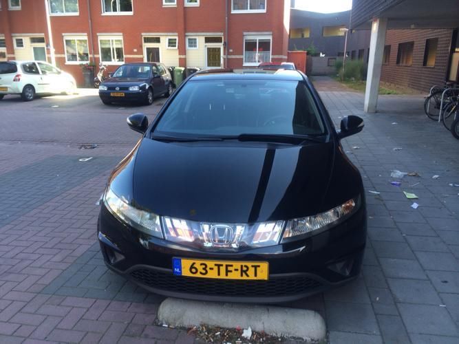 Honda Civic 1.8 I 5DR 2006 Zwart, 140 PK, 6 versnellingsbak 