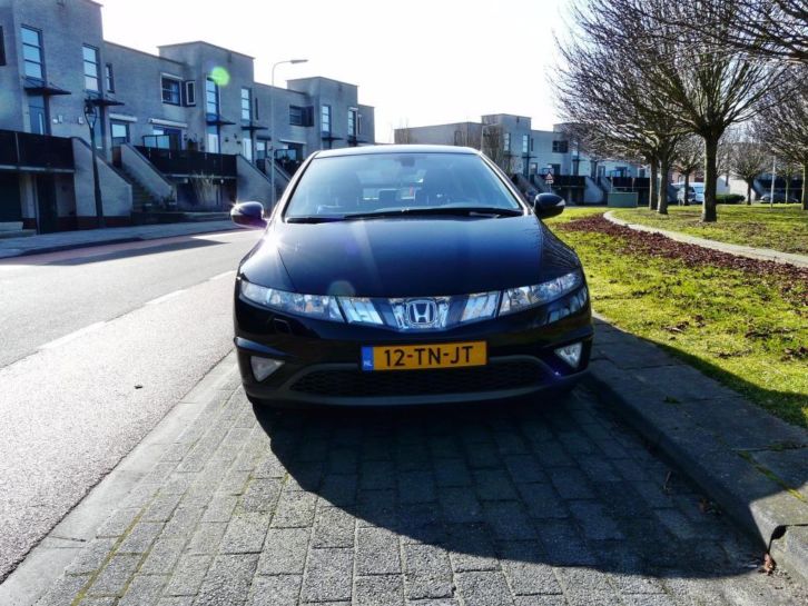 Honda Civic 2.2 I-Ctdi Sport 2006 Zwart GERESERVEERD