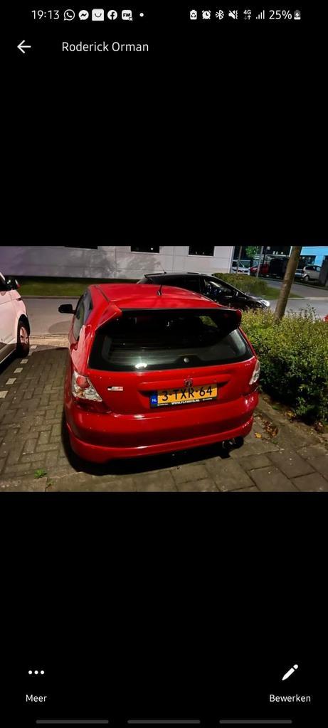 Honda Civic 3 DR 2005 Rood