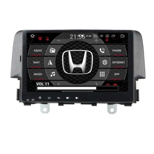 Honda Civic Android 10 Navigatie DAB Radio CarPlay CRV CR-V