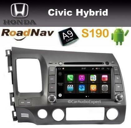 Honda Civic Cr-v Jazz Accord Hr-v radio navigatie android