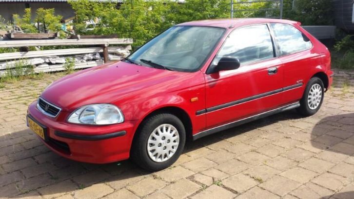 Honda Civic Ek 1.4i S 90pk 1997 Airco, Apk febr. 2016