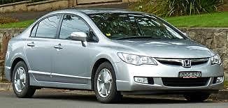 HONDA Civic Hybrid Sedan 122008 - Afneembare trekhaak